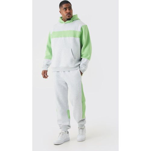 Grande taille - Survêtement color block - XXXL - Boohooman - Modalova