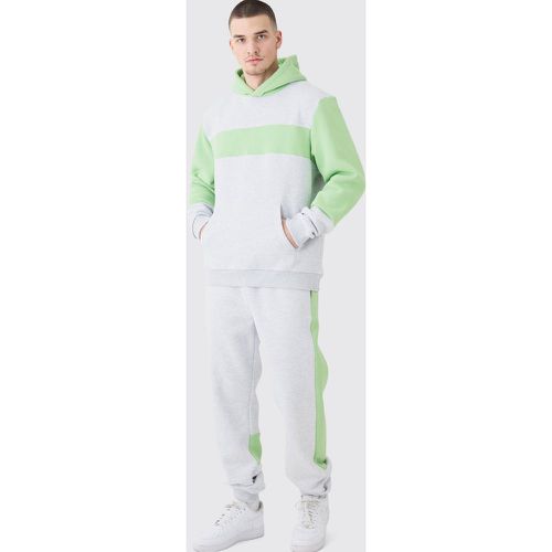 Tall - Survêtement color block - S - Boohooman - Modalova