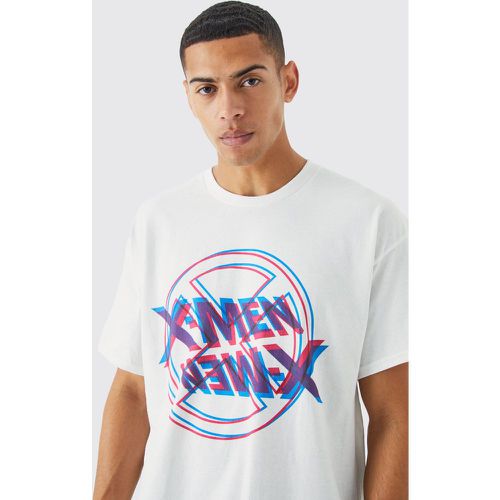 T-shirt oversize à imprimé X Men - Boohooman - Modalova