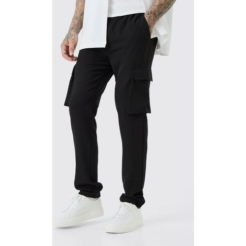 Tall - Pantalon cargo skinny élastiqué - L - Boohooman - Modalova