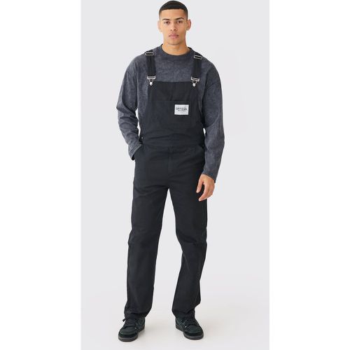 Salopette large délavée - Official - 28 - Boohooman - Modalova