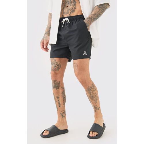 Tall - Short de bain mi-long uni - XL - Boohooman - Modalova