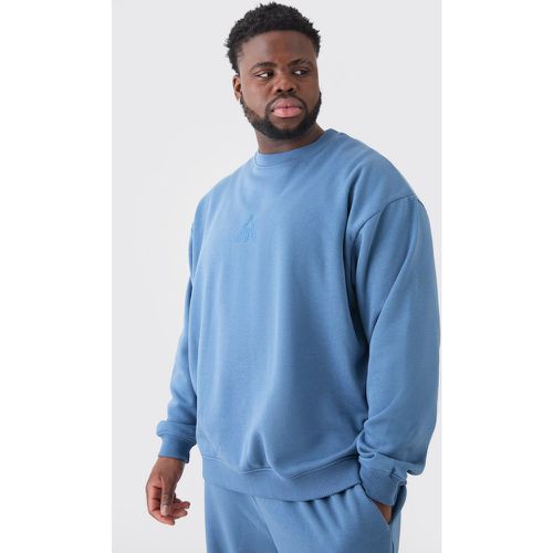 Grande taille - Sweat oversize à col montant - MAN - XXL - Boohooman - Modalova