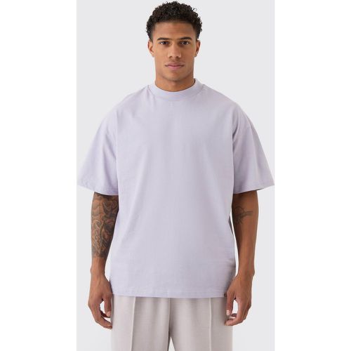 T-shirt oversize à col montant - S - Boohooman - Modalova