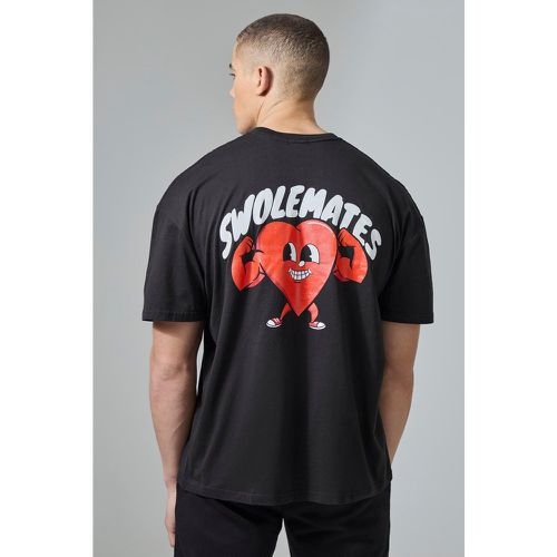 T-shirt de sport oversize - MAN Active - Boohooman - Modalova