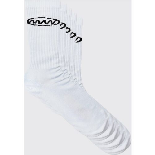 Pack Man Logo Sports Socks - Boohooman - Modalova