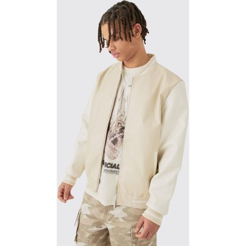 Veste universitaire unie homme - XS - Boohooman - Modalova