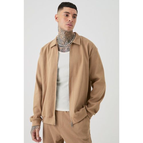 Tall - Veste oversize côtelée - S - Boohooman - Modalova