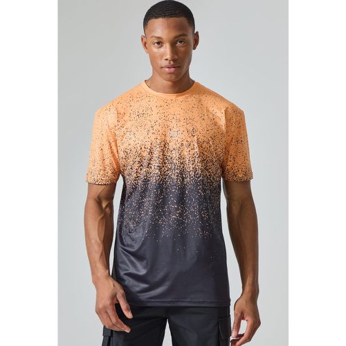 T-shirt de sport imprimé - MAN Active - XS - Boohooman - Modalova