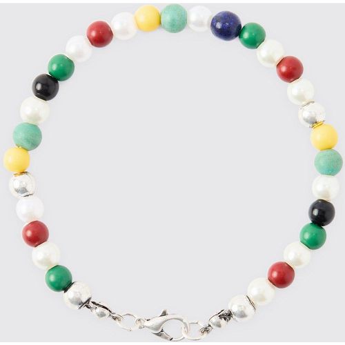 Bracelet perlé - ONE SIZE - Boohooman - Modalova