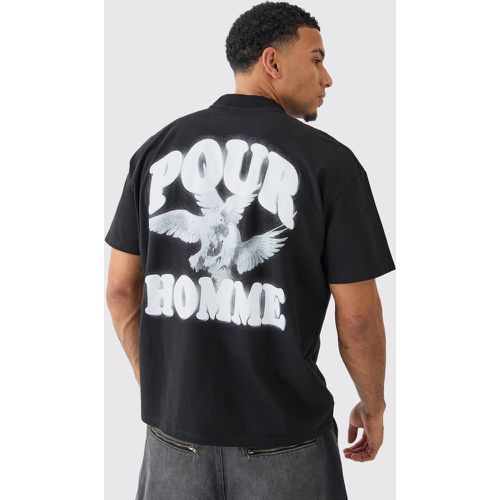 T-shirt épais oversize - Boohooman - Modalova