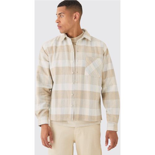 Chemise large à carreaux - S - Boohooman - Modalova