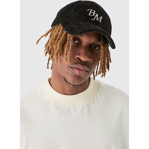 Casquette en velours côtelé à broderie - MAN - ONE SIZE - Boohooman - Modalova