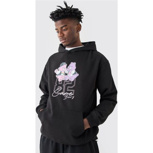 Sweat à capuche oversize à imprimé Bisounours homme - S - Boohooman - Modalova