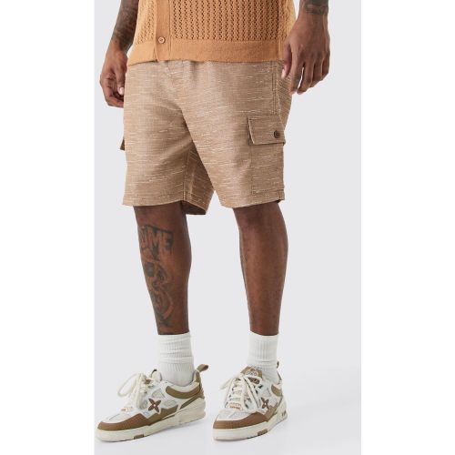 Grande taille - Short cargo texturé - XXXL - Boohooman - Modalova