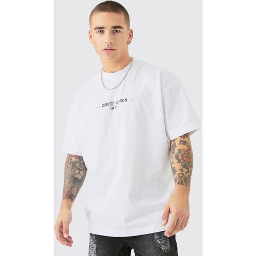 T-shirt oversize épais - L - Boohooman - Modalova