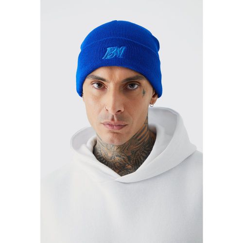 Bonnet à broderie BM - ONE SIZE - Boohooman - Modalova