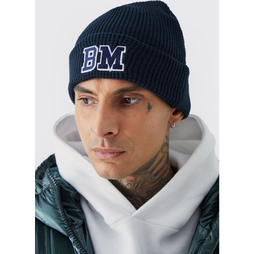 Bonnet universitaire en tissu gaufré - ONE SIZE - Boohooman - Modalova