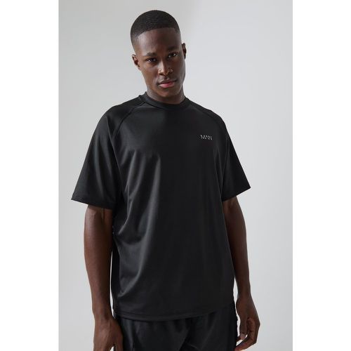 T-shirt de sport oversize à manches raglan - MAN Active homme - S - Boohooman - Modalova