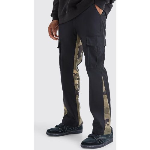 Pantalon cargo slim à imprimé camouflage - 28 - Boohooman - Modalova