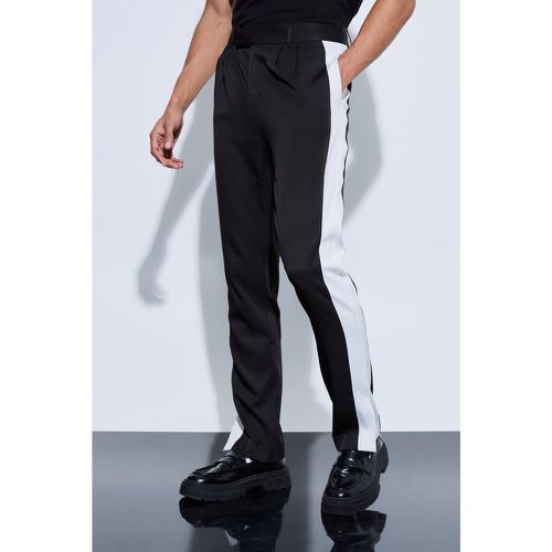 Pantalon de sport habillé à rayures - 28 - Boohooman - Modalova