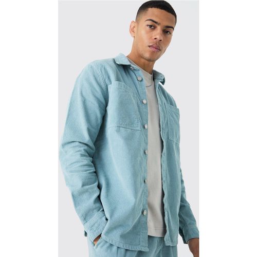 Chemise oversize en velours côtelé - S - Boohooman - Modalova