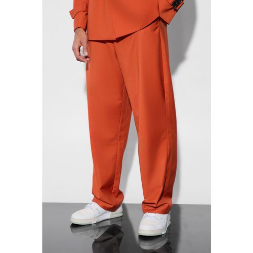 Relaxed Fit Suit Trousers - Boohooman - Modalova