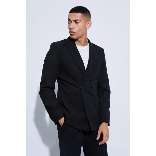 Blazer croisé cintré - 34 - Boohooman - Modalova