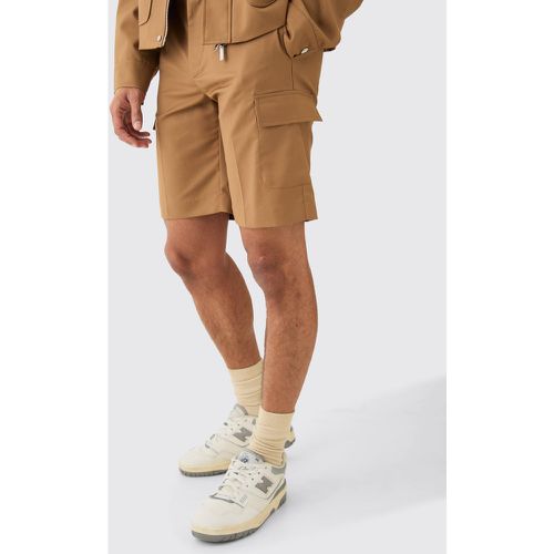 Short cargo large habillé - 30 - Boohooman - Modalova