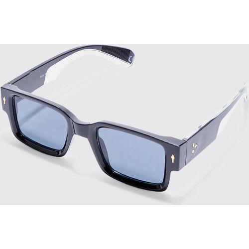 Square Plastic Sunglasses - Boohooman - Modalova