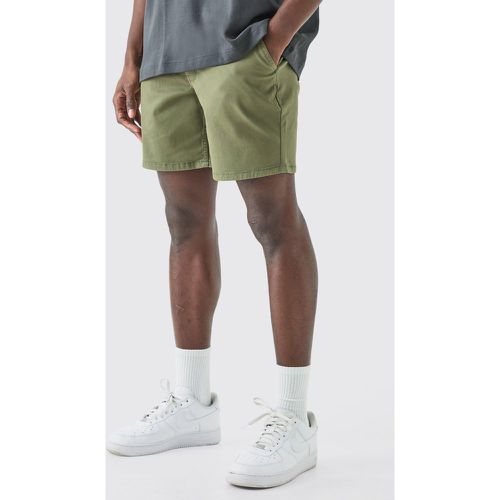 Short slim chino - S - Boohooman - Modalova