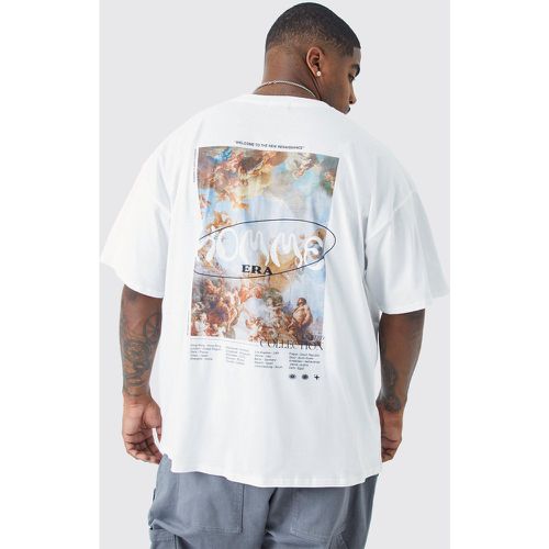 Grande taille - T-shirt oversize imprimé Renaissance - - XXXL - Boohooman - Modalova