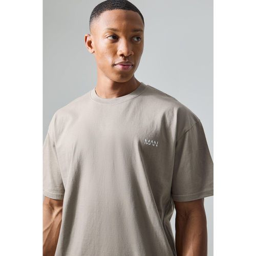 T-shirt de sport oversize - MAN Active - M - Boohooman - Modalova