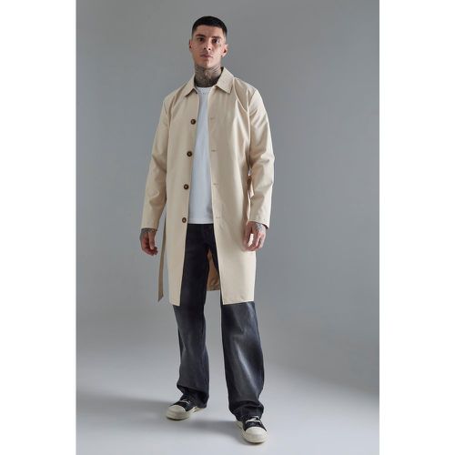 Tall - Trench classique à ceinture - M - Boohooman - Modalova