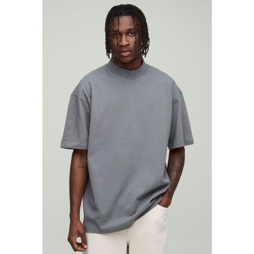Tall - T-shirt oversize à motif jacquard - 2XL - Boohooman - Modalova
