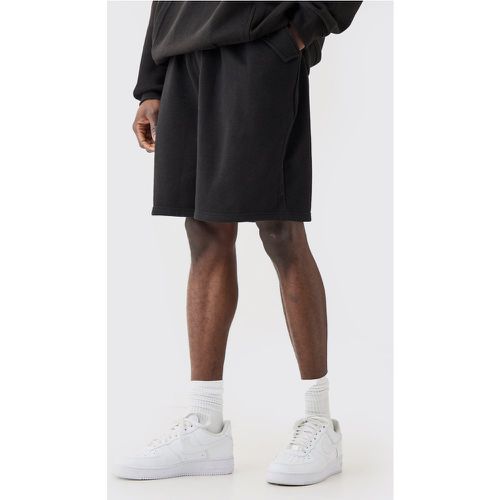 Oversized Drop Crotch Jersey Shorts homme - Boohooman - Modalova