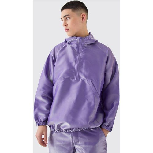 Coupe-vent oversize métallisé homme - S - Boohooman - Modalova