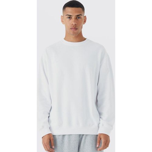 Sweat basique oversize à col rond homme - S - Boohooman - Modalova