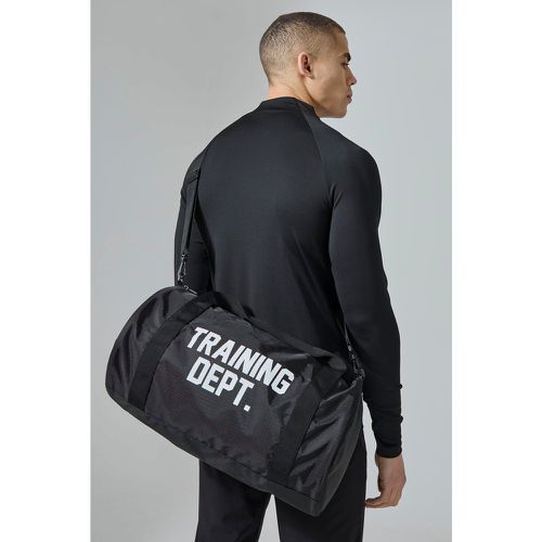 Sac de sport à slogan Active Training Dept - ONE SIZE - Boohooman - Modalova