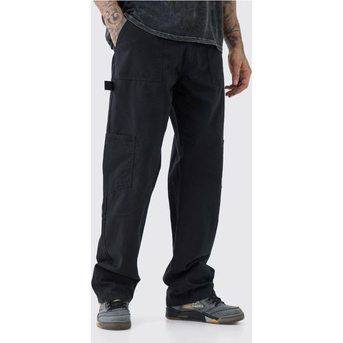 Tall - Pantalon cargo ample délavé - 30 - Boohooman - Modalova