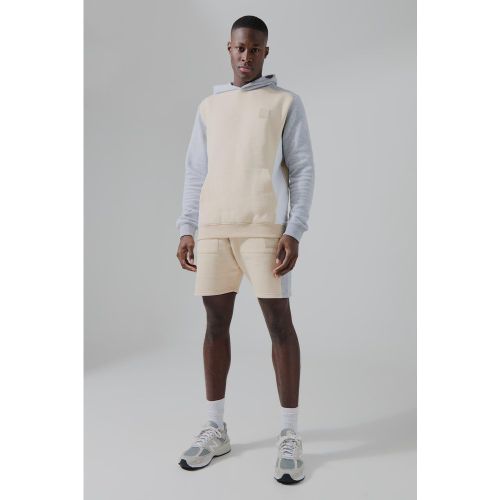 Survêtement de sport color block - MAN Active - S - Boohooman - Modalova