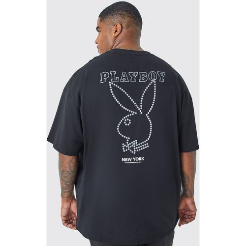Grande taille - T-shirt à imprimé Playboy - - XXXL - Boohooman - Modalova