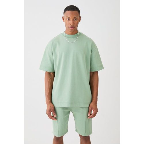 Ensemble oversize avec t-shirt et short homme - XS - Boohooman - Modalova