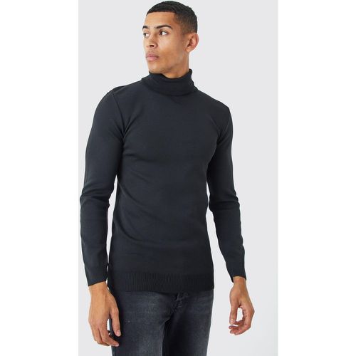 Pull moulant à col roulé - S - Boohooman - Modalova