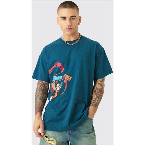 T-shirt oversize à imprimé Disney Dingo - S - Boohooman - Modalova