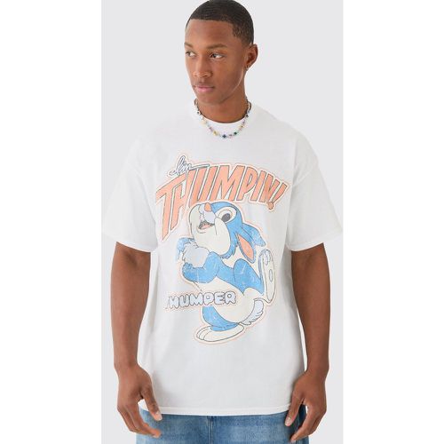 Oversized Disney Thumper License T-shirt - Boohooman - Modalova