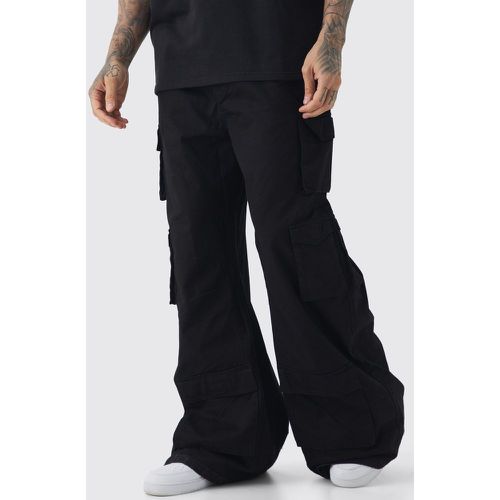 Tall - Pantalon cargo baggy à poches multiples - 30 - Boohooman - Modalova