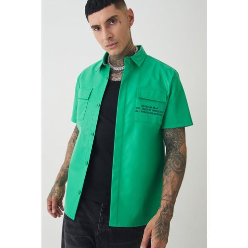 Tall - Chemise à deux poches - XXL - Boohooman - Modalova