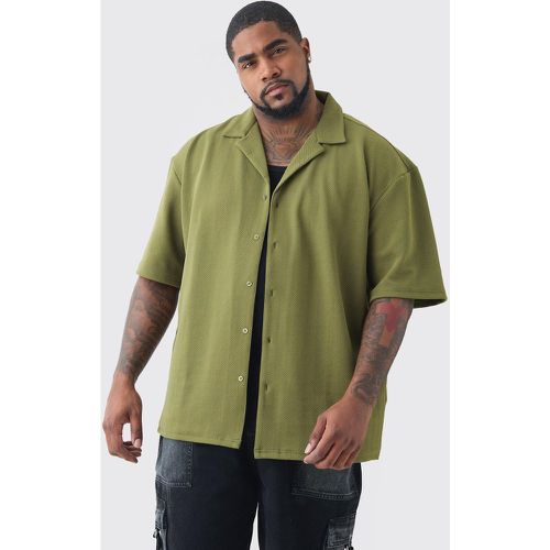 Grande taille - Chemise à chevrons - XXXL - Boohooman - Modalova