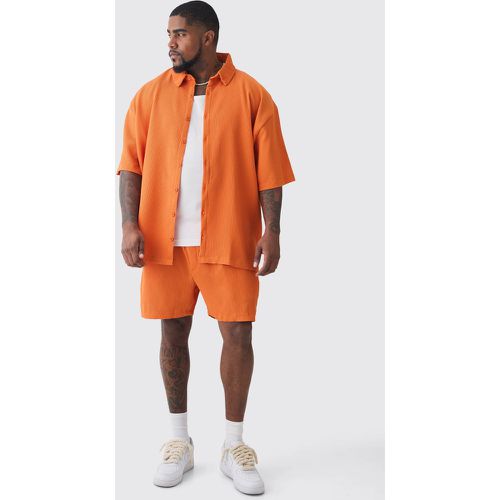 Grande taille - Ensemble oversize à manches courtes et short homme - XXXL - Boohooman - Modalova